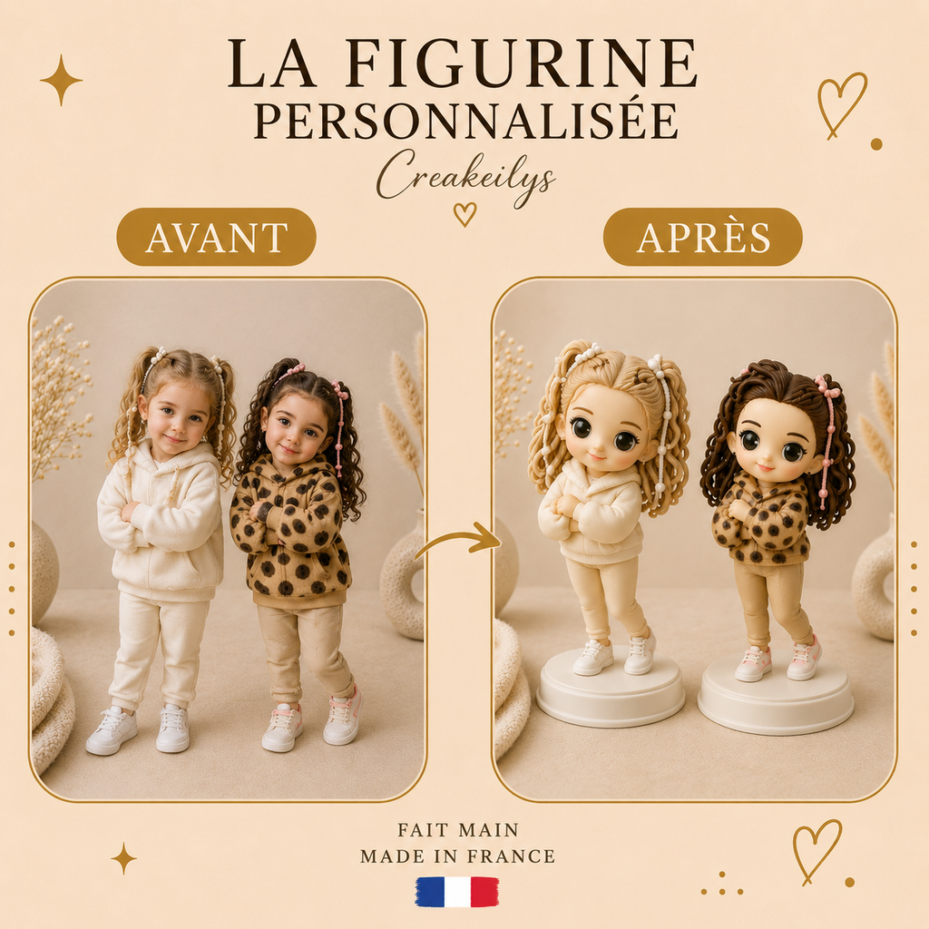 Figurine personnalisée famille