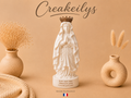 Notre dame de Lourdes, Vierge